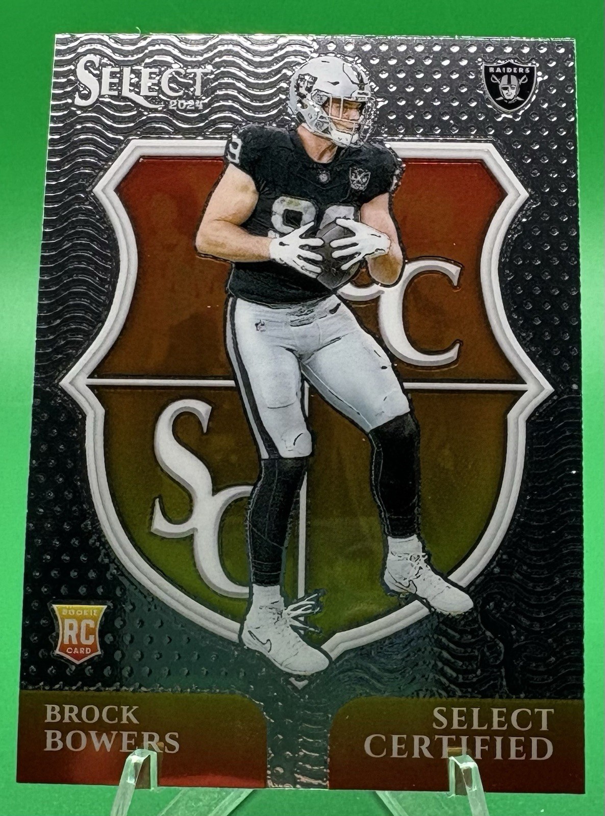 2024 Panini Select - Concourse Brock Bowers #31 Silver Base(RC) Raiders