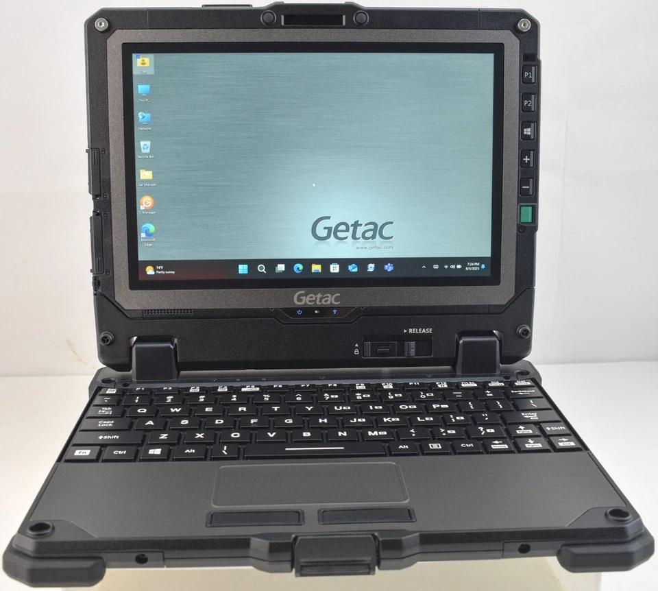 Getac UX10G2 Fully Rugged Tablet 10.1'' FHD Display Barcode Scan Windows 11 Pro - Image 2 of 4
