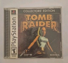 Tomb Raider Collectors' Edition PS1 (PlayStation 1, 2002) Complete CIB TESTED 