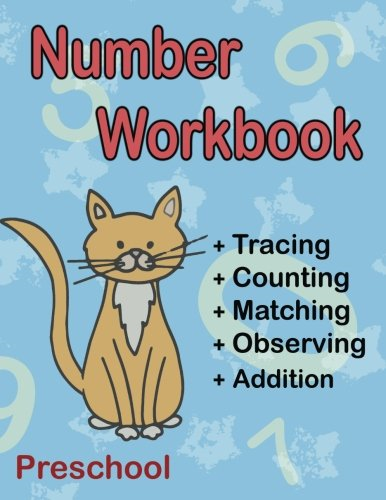 Number Workbook Preschool: Big Math Activity Book for Toddler... - Bella, Lucy