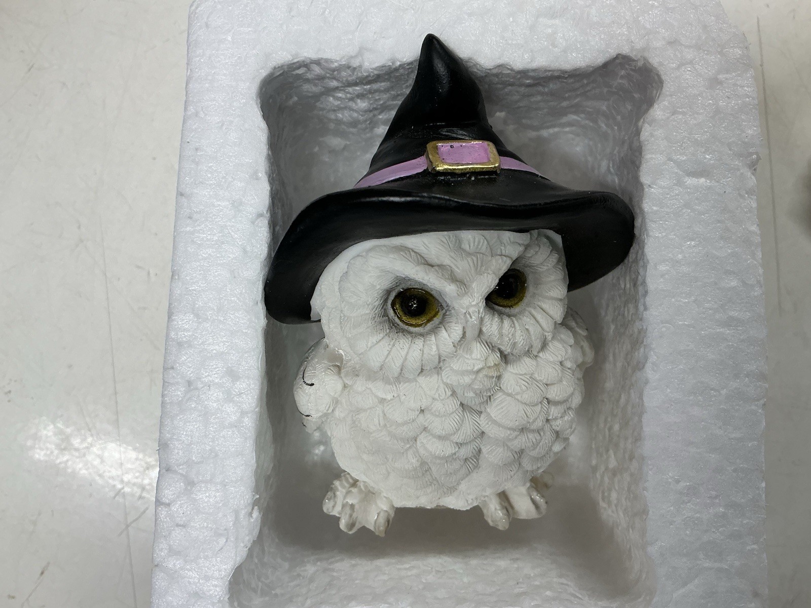Snowy Spells Owl Figurine 9cm