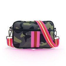 Checkered Crossbody Bum Bags for Women Nylon Checkered Purse Fanny Packs Slin...