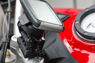 SW MOTECH Navi-Halter am Lenker für Ducati Dvt 15 17