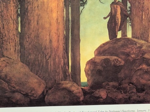 Maxfield Parrish ArtPrint Jason &The Talking Oak For Tanglewood And Wonder book - Picture 4 of 17