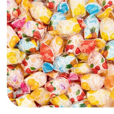 Arcor Fruit Filled Hard Candy - 2 Pound Bulk Bag - Bon Bons Candy - Individually