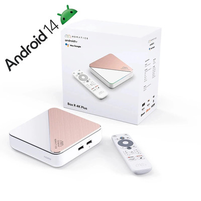  Homatics Box R 4K Plus   Android TV 14   | Amlogic S905X4-K  | Dolby Vision
