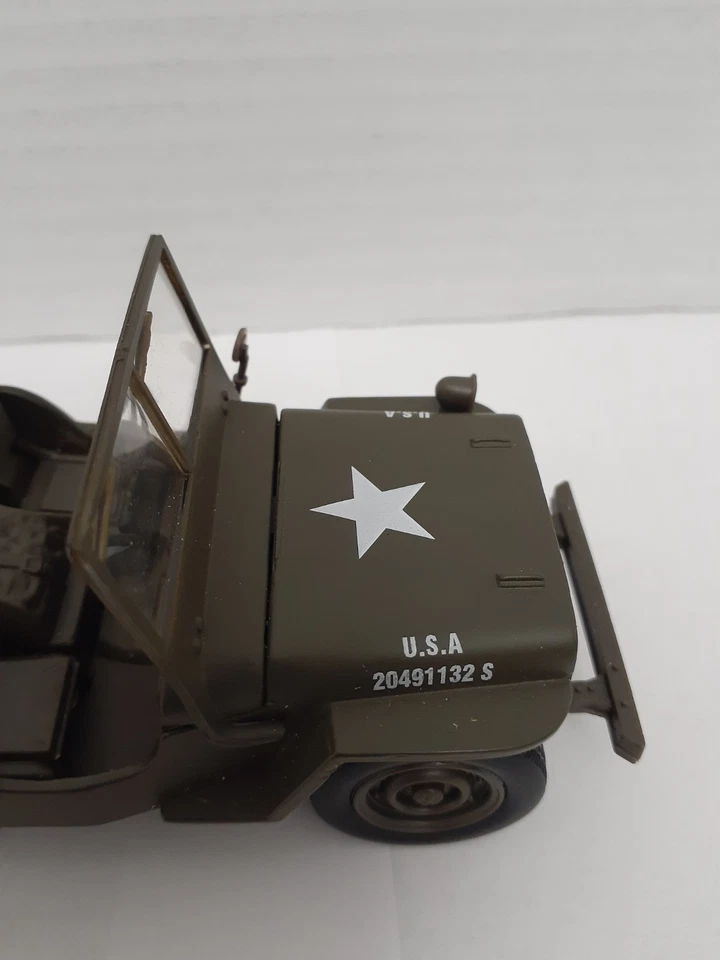 MILITARY MISSION JEEP MANUF.2001 WILLYS 1941 REPLICA OF WWII JEEP - Image 2 of 4