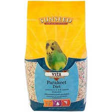 Sunseed Vita Sunscription Parakeet Diet Bird Food 2.5Lb