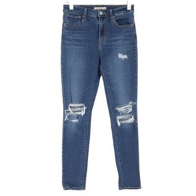 Levi's 721 High Rise Skinny Jeans Damen Stretch Slim W29 L30