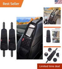 Car Seat Side Organizer, Auto Seat Storage Hanging Bag, Phones, Drink, Stuff ...
