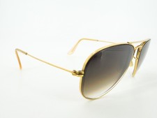 Vtg Ray Ban Bausch  Lomb B L Sunglasses FRAME 1/10 12k GF 52mm Aviator L915