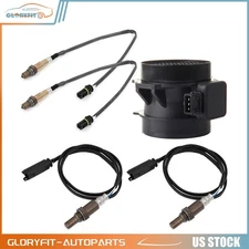 For 2001-2003 BMW 528i 2.8L 4pcs Oxygen o2 02 Sensor + Mass Airflow MAF Sensor