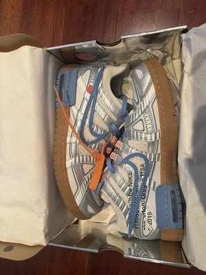 Nike Off-White Rubber Dunks Size 11