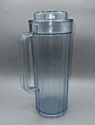 Tupperware ~Crystal Blue Watercolor acrylic 2 Quart Preludio Pitcher