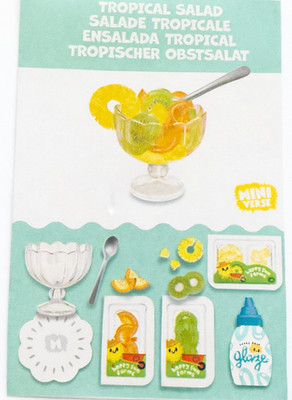 MGA Mini-Verse *Make It Mini Cafe Series 1* Tropical Salad READ