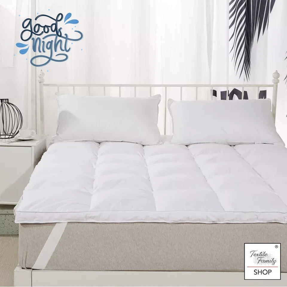 TOPPER per Materasso ANALLERGICO EFFETTO Piuma GOOD NIGHT in Microsfere Made in  - Image 2 of 4