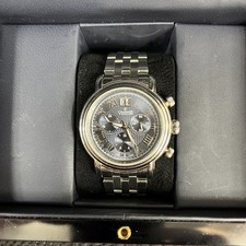 41mm Charmex S/2994 Monaco 1766 Men's Quartz Wristwatch 5040.B Swiss Steel