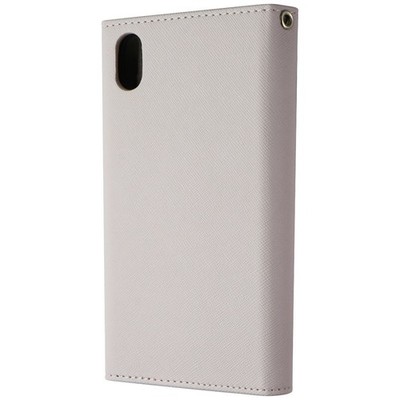 iDeal of Sweden Mayfair Clutch Wallet Case for Apple iPhone XR - White