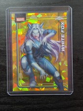 2026 Topps Chrome Marvel Sapphire White Fox Gold Refractor /50 #196