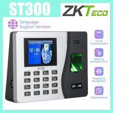 ZKTeco ST300 Biometric Fingerprint Time Clock Attendance Access Control System