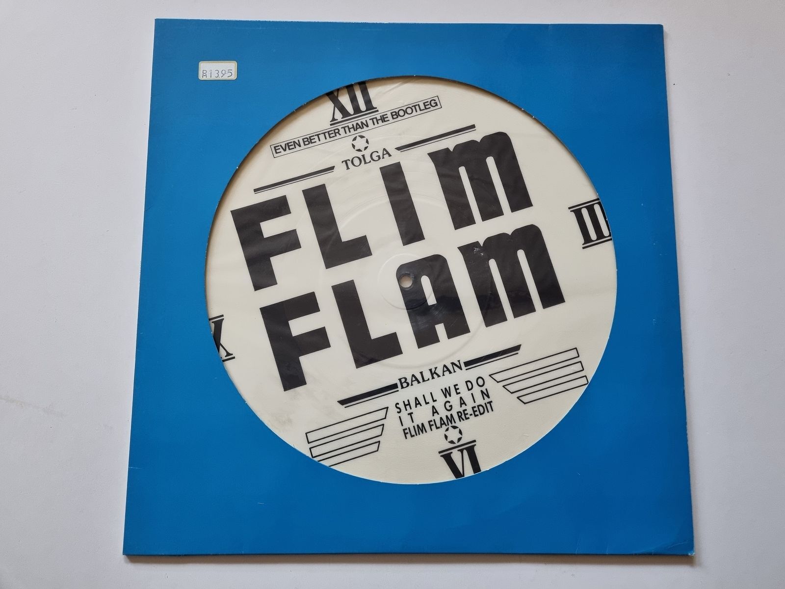 Flim Flam - Shall We Do It Again (DMC Remix) 12'' Vinyl Maxi UK PICTURE DISC