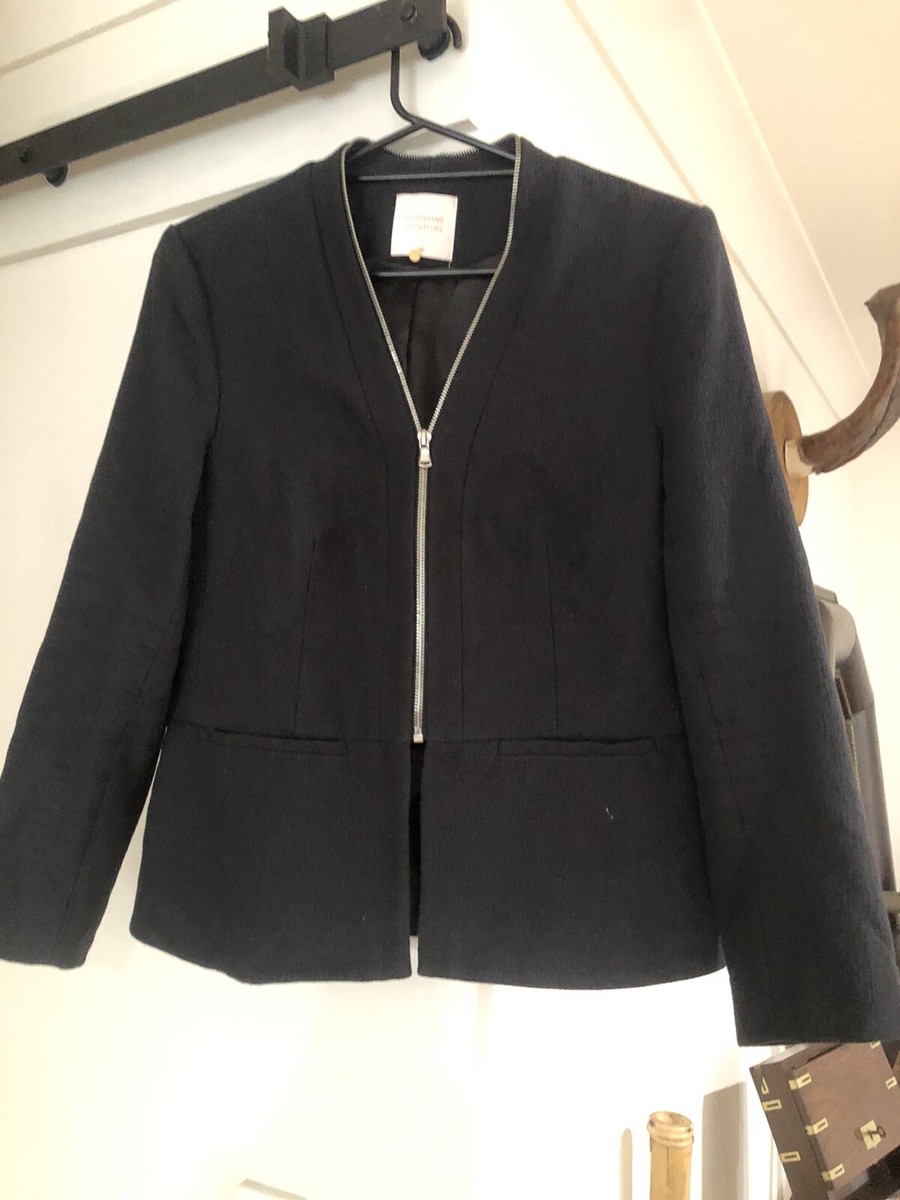 Portmans Signature Black Jacket with Zip Feature, BNWOT, Size 16