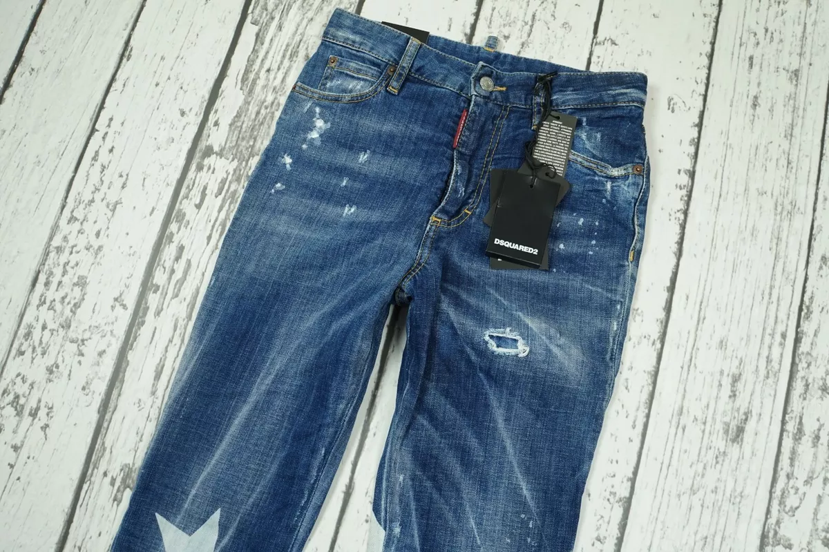 NEW DSQUARED DSQUARED2 D2 S75LA0836 75LA0836 TG.36 JEANS SIZE 36