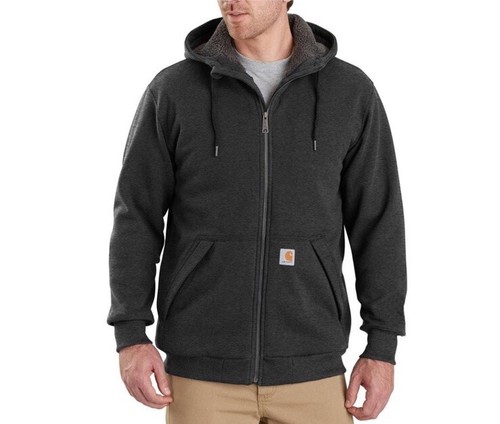 Sudadera con Capucha Forrada Sherpa Carhartt Rain Defender Rockland para Hombre XL - Imagen 1 de 12