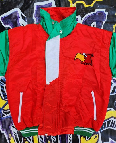 Chaqueta de satén vintage de mediados de los 90 de la Selección Nacional de México Aguigol EL TRI M - Imagen 2 de 4
