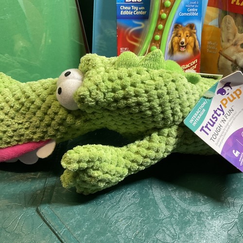 HARTZ Chew 'n Clean Dental Duo Hundekausnack mit Speckgeschmack. Vertrauenswürdiges Welpenspielzeug.  Milch C - Bild 1 von 13