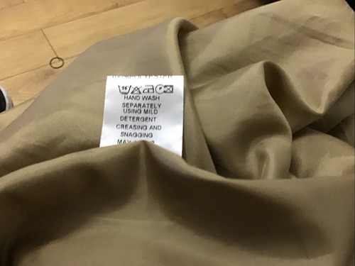 Riona Stone Taupe Gold Linen Mix Skirt + Jacket Size 18 Excel Condition - Picture 8 of 8