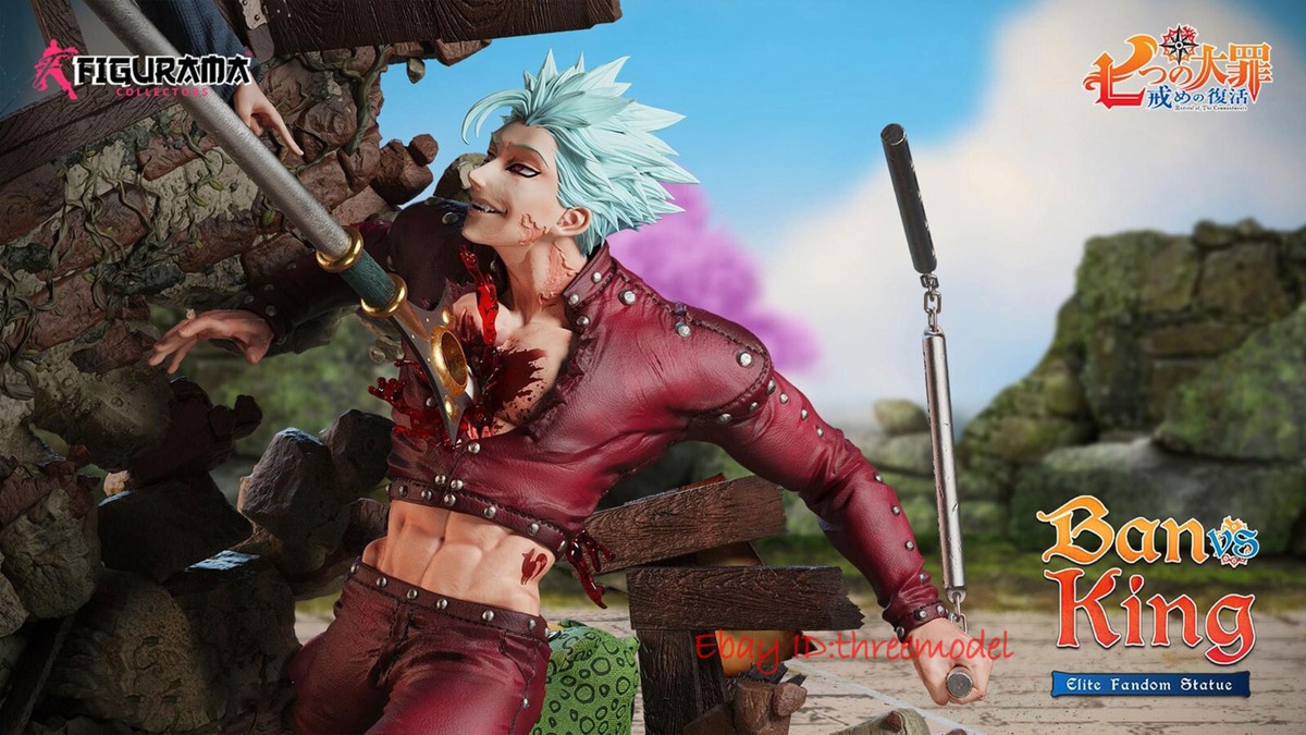 Figurama 1/6 The Seven Deadly Sins Ban VS King Resin Painted