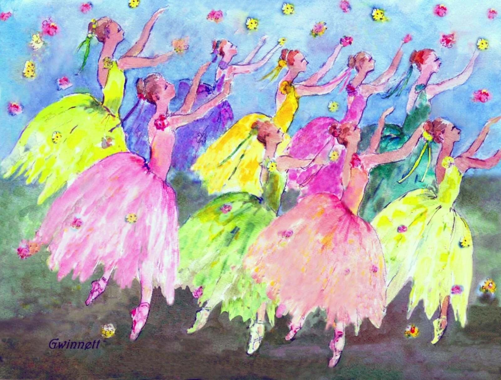 Nutcracker Ballet Waltz of The Flowers