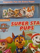 Paw Patrol Book Magnetic Hardcover Set Nickelodeon PAW Patrol: Super Star Pups