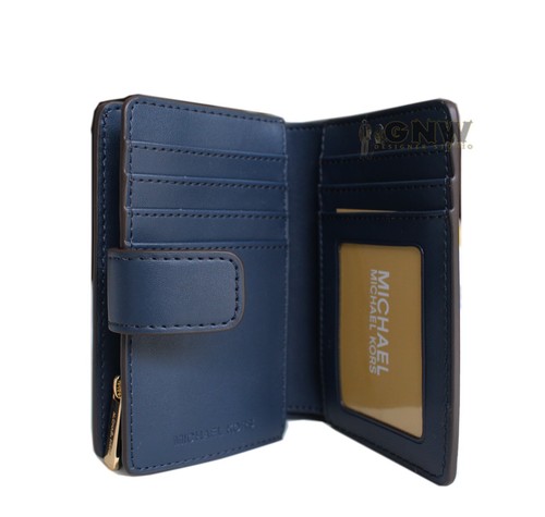 MICHAEL KORS JET SET DE VIAJE MEDIO DOBLE CREMALLERA MONEDA/CARTERA DE TARJETAS Fue £225 - Imagen 25 de 26