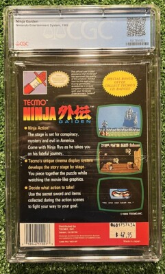 Ninja Gaiden - Nintendo NES, 1989 Factory Sealed Oval (Not WATA