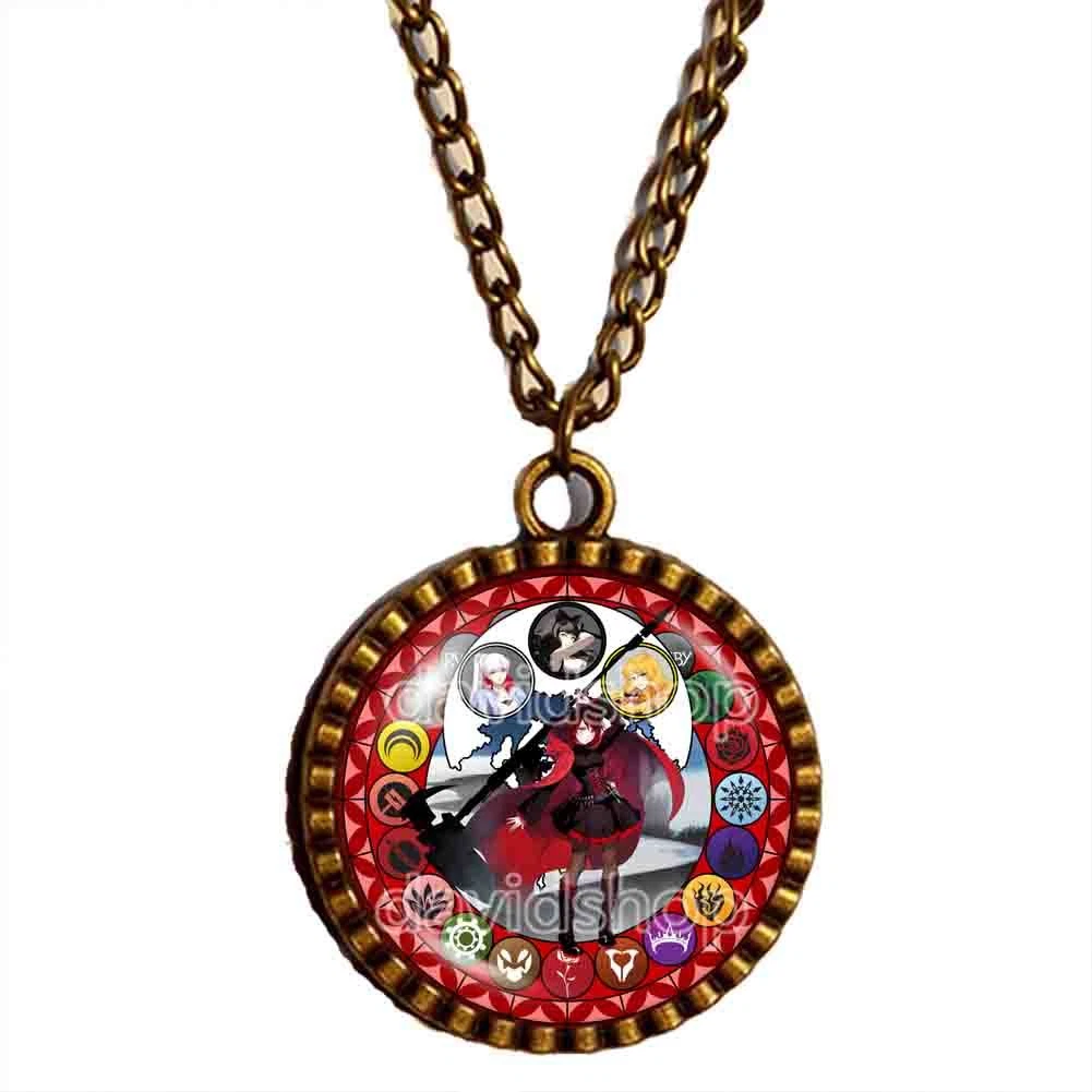 RWBY Necklace Symbol Sign Pendant Fashion Jewelry Cute Gift