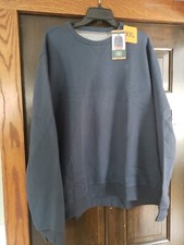 GH Bass  Co. Men's Pullover Crew Neck Sweater, XXL, Blue, New with tags