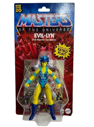 Masters of the Universe Origins Evil-Lyn Figure Card Not Mint