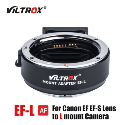VILTROX EF-L Auto Focus adapter Ring For Canon EF lens to L mount Leica Sigma