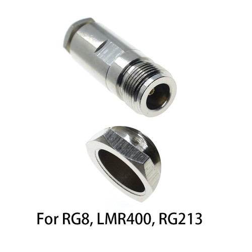 1Pcs 1Pcs N Male PLUG & Female Jack clamp RG8 LMR400 RG5 RG6 RG8X LMR240 RG58 - Picture 23 of 25