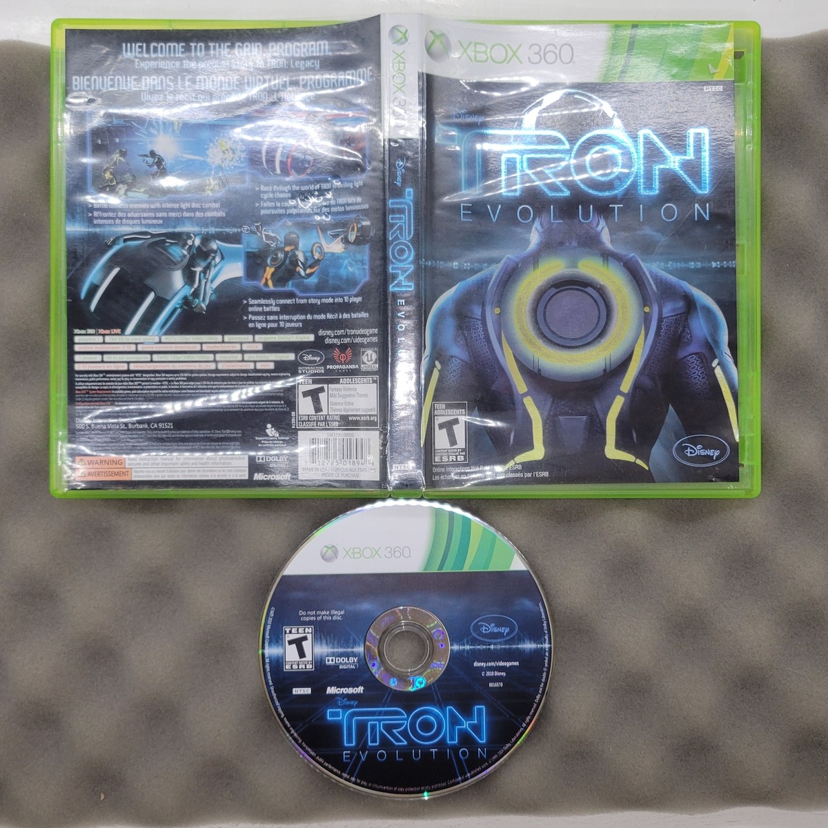 Jeu Tron Evolution Pour Xbox 360 - Version VF Neuve Sous Blister, PEGI 12, édition PAL, éditeur Disney