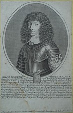 DARET PIERRE (1610-1675): Portrait of ARMAND DE BOURBON PRINCE DE CONTY, Government
