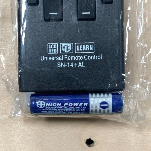 Universal Remote Control Black SN 14+AL Wireless For Sony TV LCD LED HDTV- NEW - Picture 2 of 4