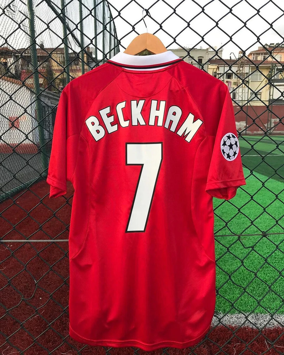 david beckham manchester united shirt