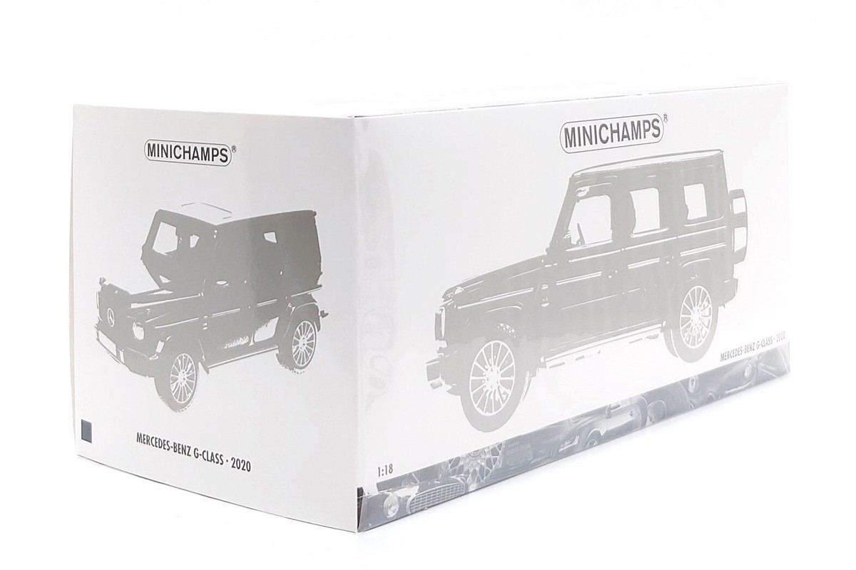 Minichamps 1:18 Mercedes-Benz G500 (W463) in Sea Blue Metallic | eBay