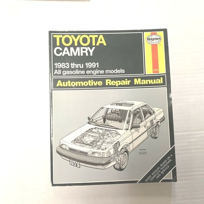Toyota camry manual