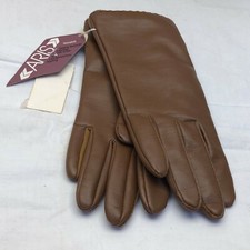 Vintage Aris Ladies Gloves Cashmere Lining Size M
