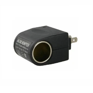 120V Wall Outlet To 12V DC Cigarette Lighter Car Socket Adapter Converter Plug