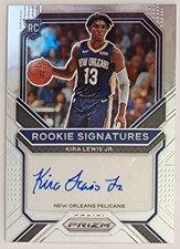 2020-21 Prizm Basketball Rookie Signatures Kira Lewis Jr New Orleans Pelicans